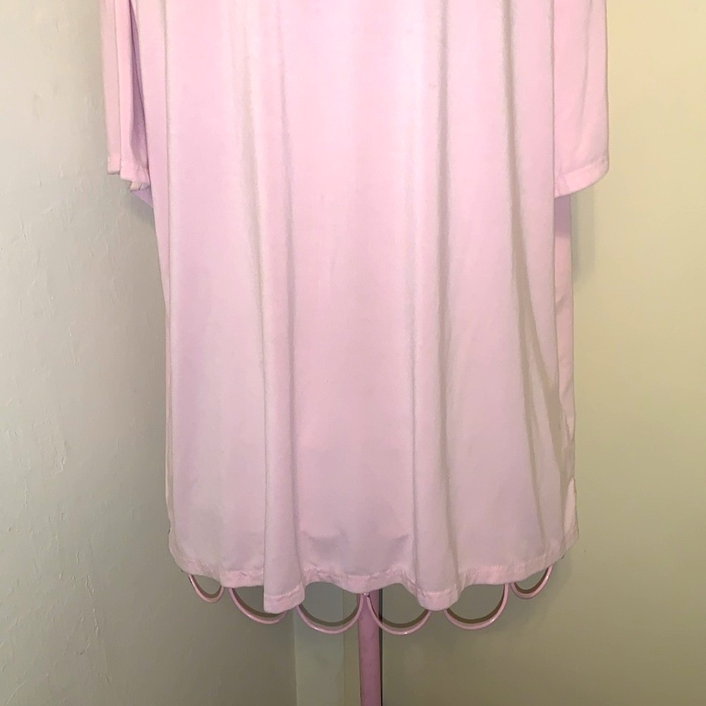 -Edikted Overzized Boyfriend Pink Tee Shirt-Small Bust 32.5-34 As Is - Picture 9 of 14